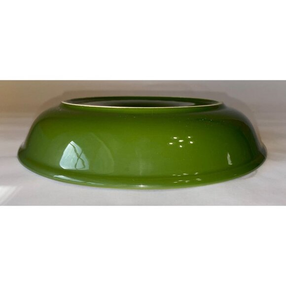 Green Ceramic Axis Portugal Decorative Bowl With Mini House Centerpiece - Picture 6 of 6